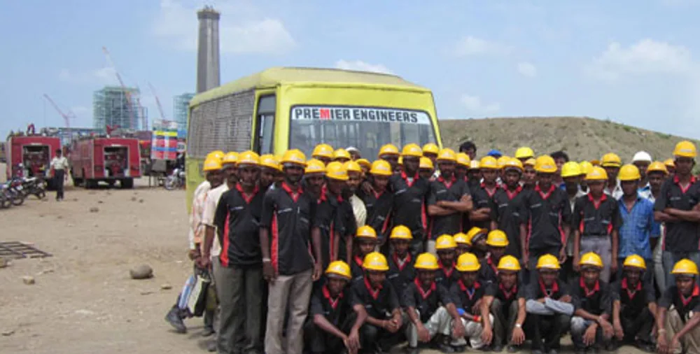 Plant construction machinery and site infrastructure